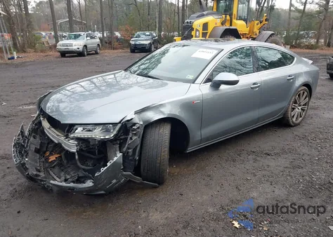 2014 Audi A7 3.0T Premium Plus from USA, damaged, VIN WAUWGAFC2EN039029